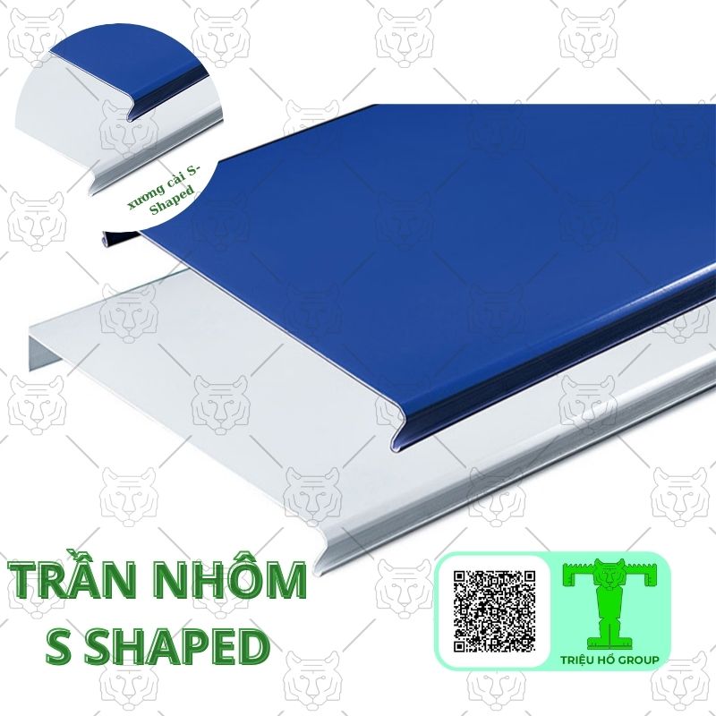 TRẦN NHÔM S SHAPED