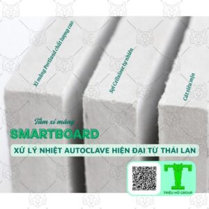 Vách Cemboard Smartboard "Công Nghệ Thái Lan, Siêu Phẳng Bền Chắc"